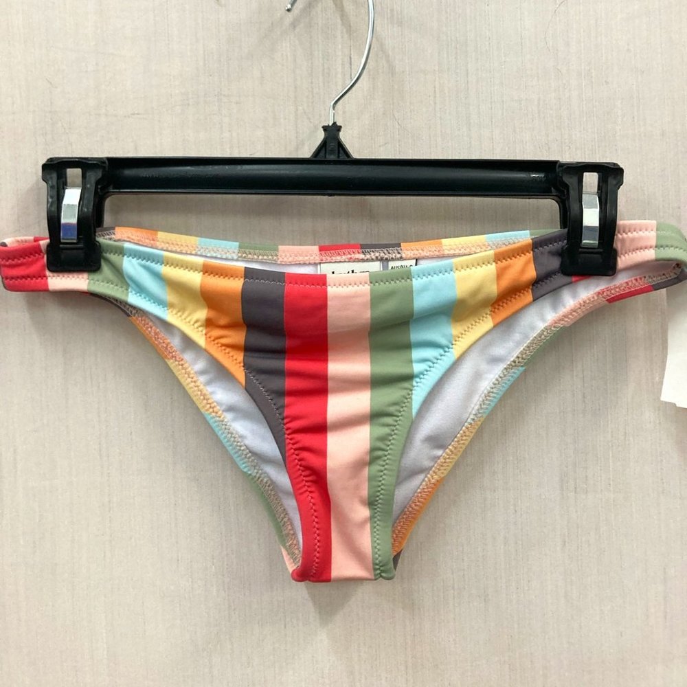 NWT Rhythm multi vertical stripe swim bottom